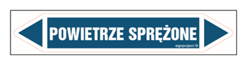 JF344 POWIETRZE SPRĘŻONE - arkusz 5 naklejek