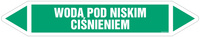 JF496 WODA POD NISKIM CIŚNIENIEM - arkusz 5 naklejek