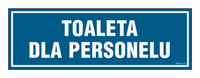 PA315 Toaleta dla personelu