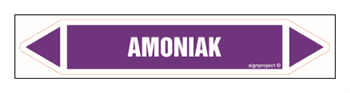 JF025 AMONIAK - arkusz 5 naklejek