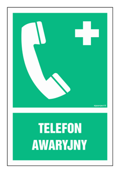 GI006 Telefon awaryjny