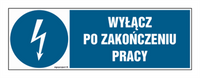 HF017 Wyłącz po zakończeniu pracy