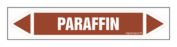 JF314 PARAFFIN - arkusz 5 naklejek