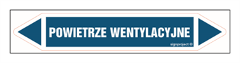JF347 POWIETRZE WENTYLACYJNE - arkusz 4 naklejek