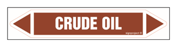 JF102 Crude oil - arkusz 5 naklejek