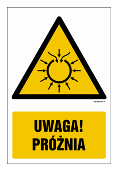 GF058 Uwaga próżnia