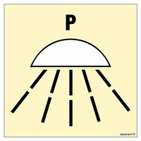 FE111 Space protected by Powder fire extinguishing system