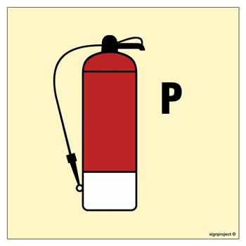 FE098 Powder fire extinguisher