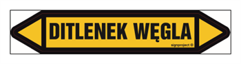 JF125 DITLENEK WĘGLA - arkusz 5 naklejek