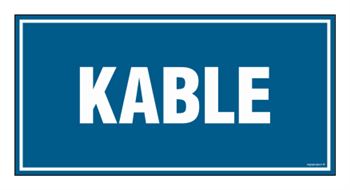 PA517 Kable - arkusz 6 naklejek