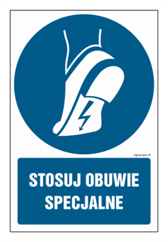 GL017 Stosuj obuwie specjalne