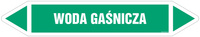JF483 WODA GAŚNICZA - arkusz 4 naklejek