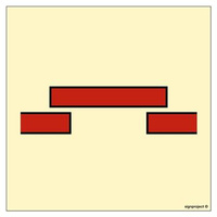 FE016 A class sliding fire door