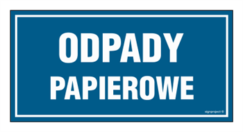 OA105 Odpady papierowe