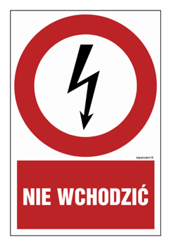 HC005 Nie wchodzić