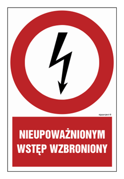 HC010 Nieupoważnionym wstęp wzbroniony