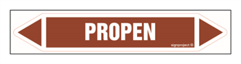 JF358 PROPEN - arkusz 5 naklejek