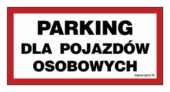 SA045 Parking dla pojazdów osobowych