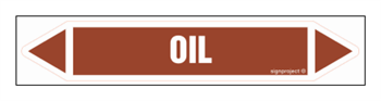 JF291 OIL - arkusz 5 naklejek