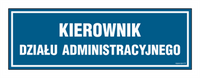 PA107 Kierownik działu administracyjnego