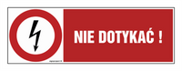 HD007 Nie dotykać