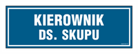 PA105 Kierownik ds. skupu
