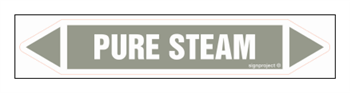 JF386 PURE STEAM - arkusz 5 naklejek