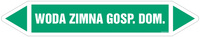 JF509 WODA ZIMNA GOSP. DOM. - arkusz 4 naklejek