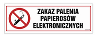 NC090 Zakaz palenia papierosów elektronicznych