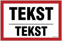 Znak na zamówienie Wzór B-015