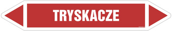 JF459 TRYSKACZE - arkusz 5 naklejek
