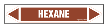 JF205 HEXANE - arkusz 5 naklejek