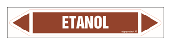 JF141 ETANOL - arkusz 5 naklejek