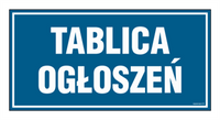 PA550 Tablica ogłoszeń