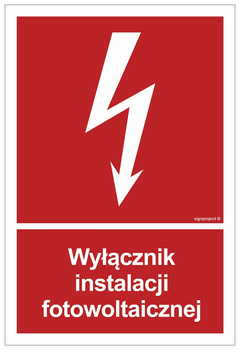 BC148 Wyłącznik instalacji fotowoltaicznej