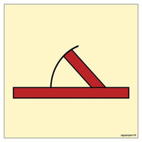 FE004 A class fire door