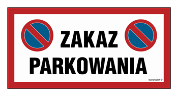 NC068 Zakaz parkowania