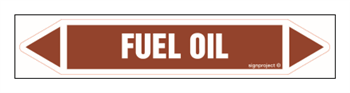 JF176 Fuel oil - arkusz 5 naklejek