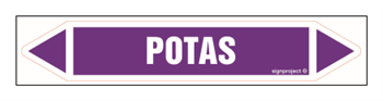 JF334 POTAS - arkusz 5 naklejek
