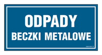ND019 Odpady beczki metalowe