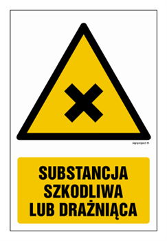 GF026 Substancja szkodliwa lub drażniąca