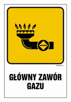 JD001 Główny zawór gazu 1