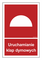 BB002 Uruchamianie klap dymowych - arkusz 9 naklejek