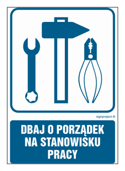 RB017 Dbaj o porządek na stanowisku pracy