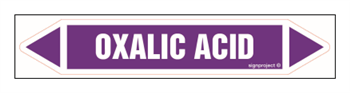 JF301 OXALIC ACID - arkusz 5 naklejek