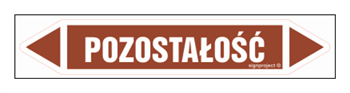 JF350 POZOSTAŁOŚĆ - arkusz 5 naklejek