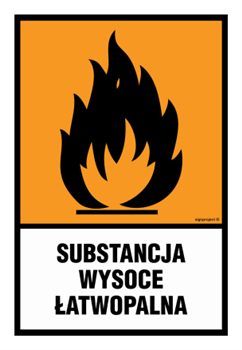 LB012 Substancja wysoce łatwopalna