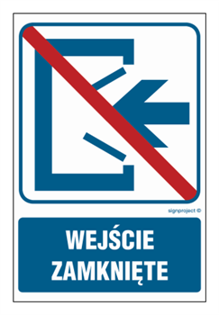 RB501 Wejście zamknięte