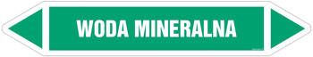JF489 WODA MINERALNA - arkusz 5 naklejek