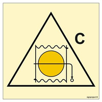 FE042 Remote control for fire dampers for cargo spaces